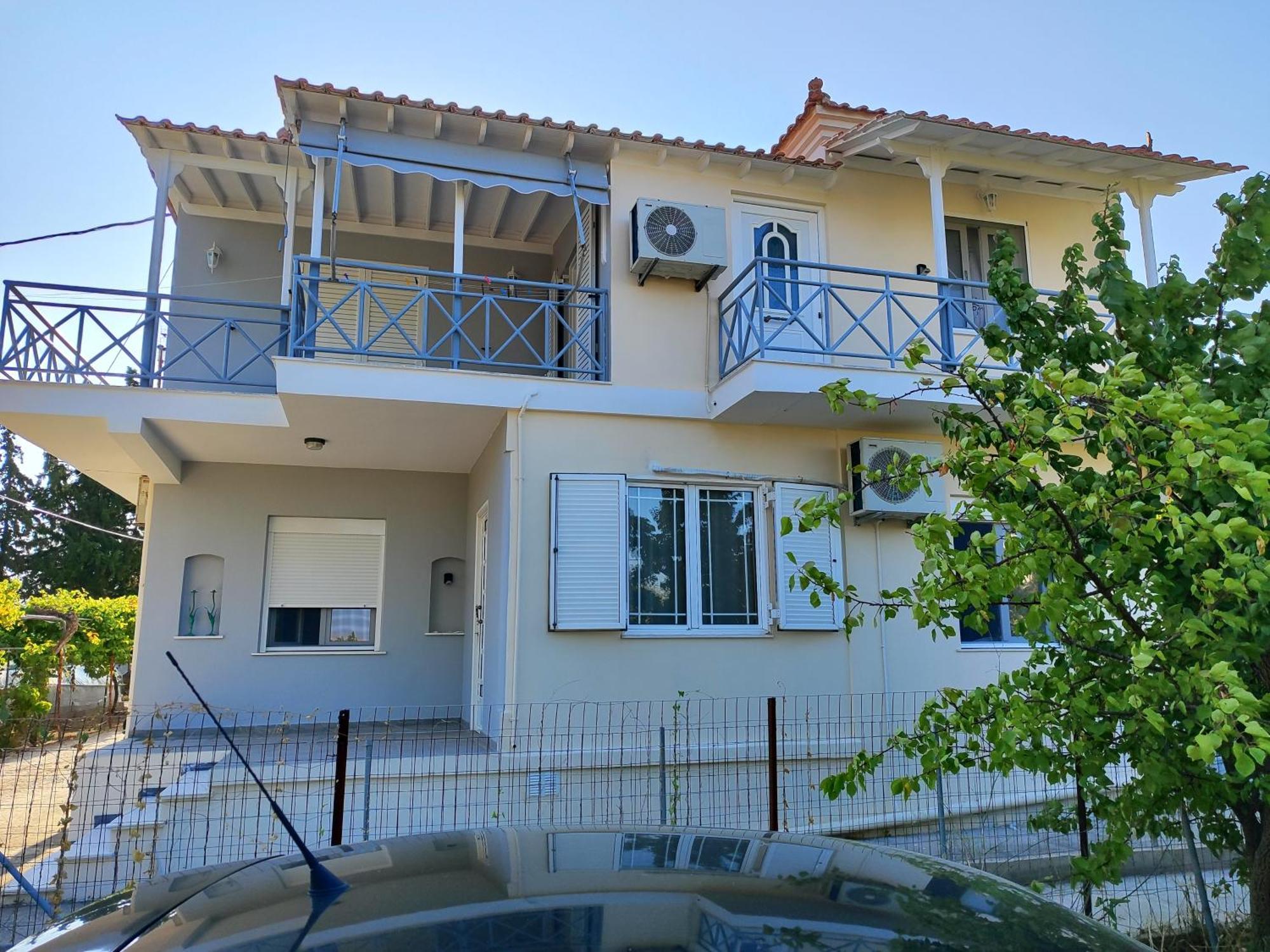 Holiday House With Sea View In Skala Polichnitos Skala Polichnitou Eksteriør bilde