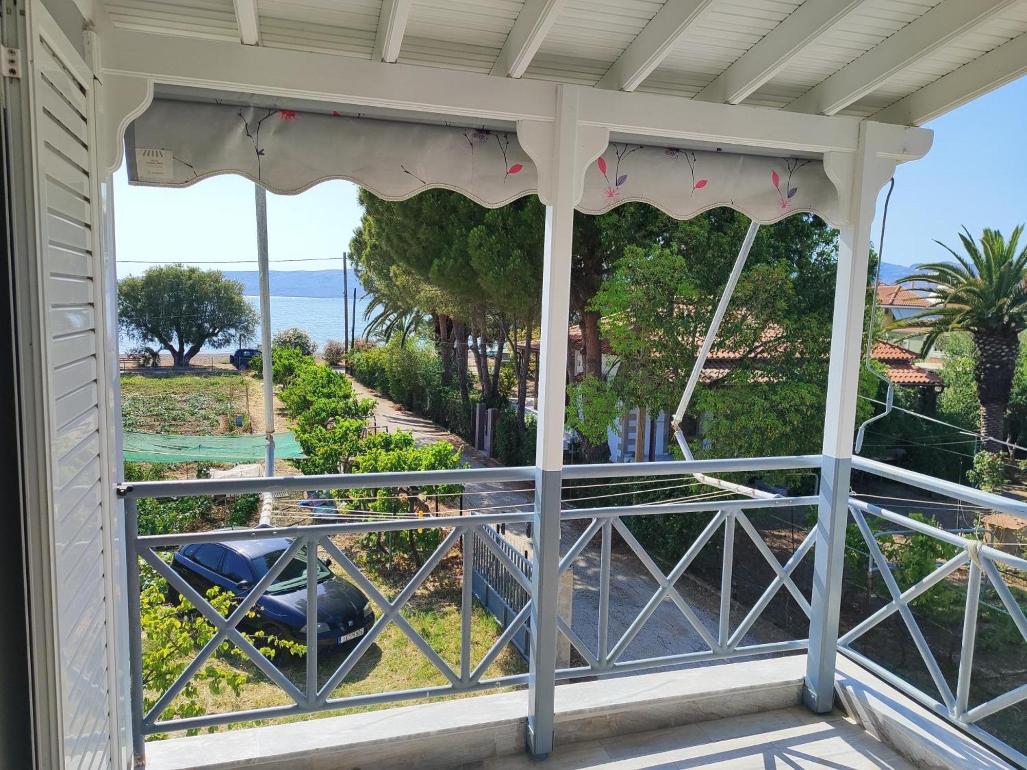 Holiday House With Sea View In Skala Polichnitos Skala Polichnitou Eksteriør bilde